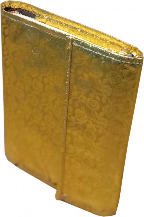 Golden and Silver Quran Pouch 23a size A5