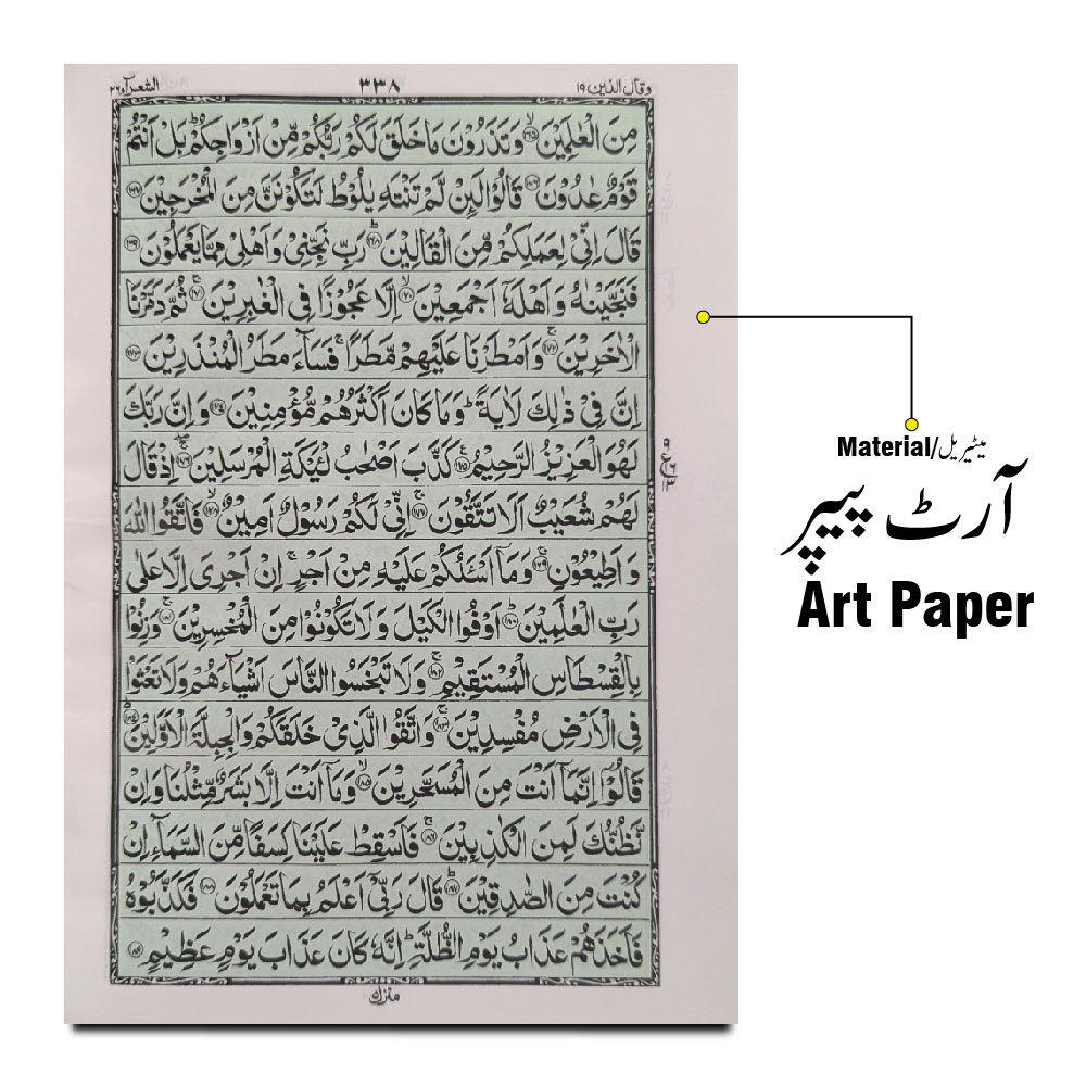 Holy Quran(16 Line Hafizi)