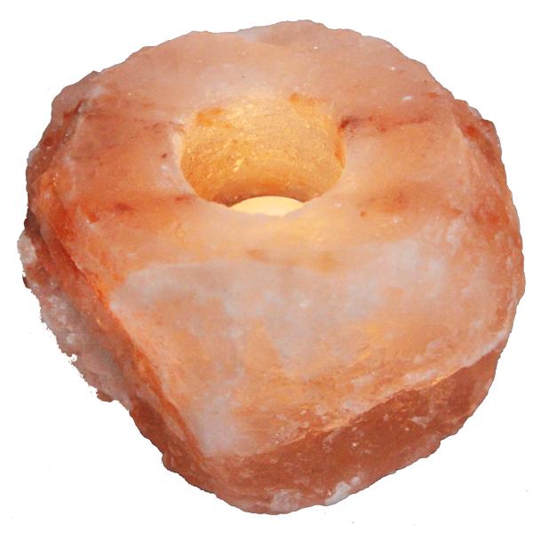 Candle Night Lamp (Salt) Natural Design