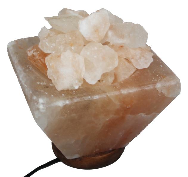Slat Lamp Trapezoid Shape (Salt Chunks)
