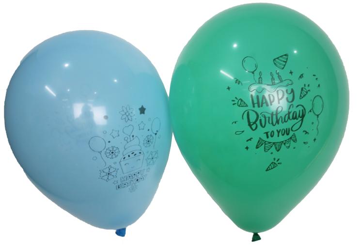 (10pcs Pack)Baloons (Occasional Greetings) 