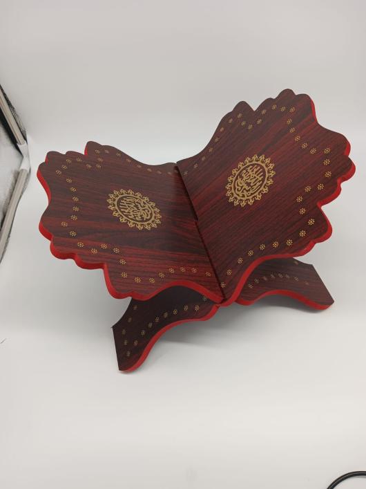 Wooden Carving  quran stand china Rehal Small 20x29cm appx